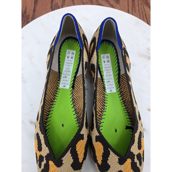 Rothy's 
The Point Big Cat Leopard Slipons - Picture 7 of 7